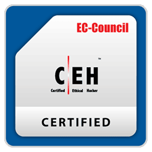Certified Ethical Hacker badge