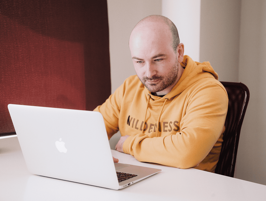 Professional working on AI system integration